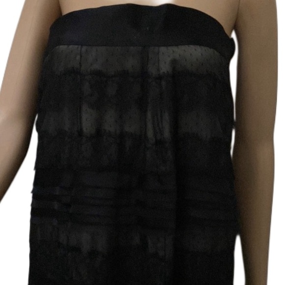 AUTHENTIC CAROLINA HERRERA Dress/Skirt size 8 Silk Ruffled - Picture 10 of 15